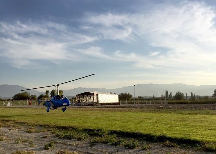 Pamukkale Gyrocopter Take Off