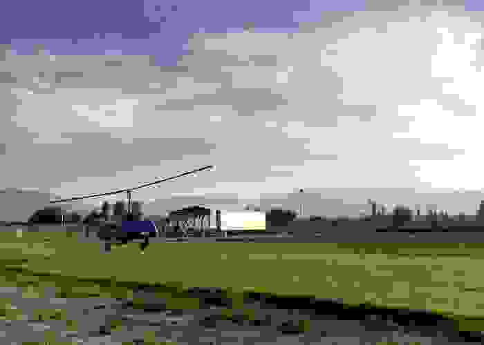 Pamukkale Gyrocopter Take Off