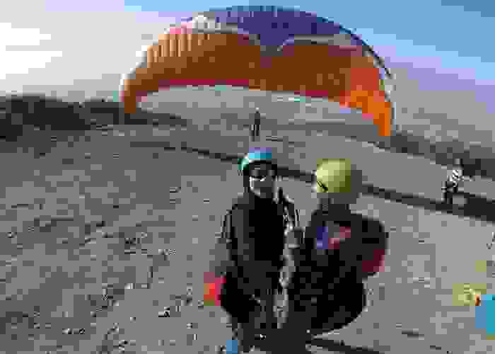 Pamukkale Paragliding Take Off